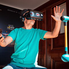 art_foto_Uso de la realidad virtual con HTC Vive